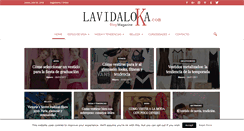Desktop Screenshot of lavidaloka.com